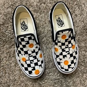 Van's Asher - Sunflower Checker - Women's 7
